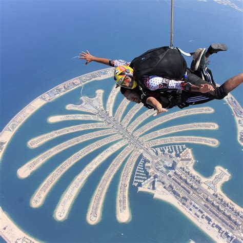 Skydive Dubai over The Palm with Photos & Video