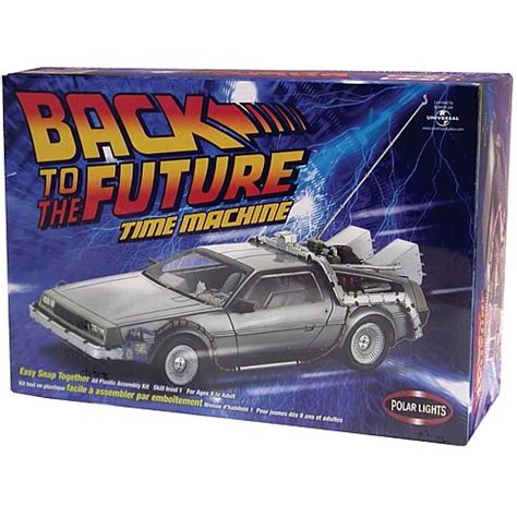 Back to the Future DeLorean Model Kit - Entertainment Earth