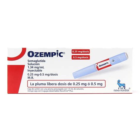 Ozempic 1.34 mg/ml inyectable 6 agujas | Walmart