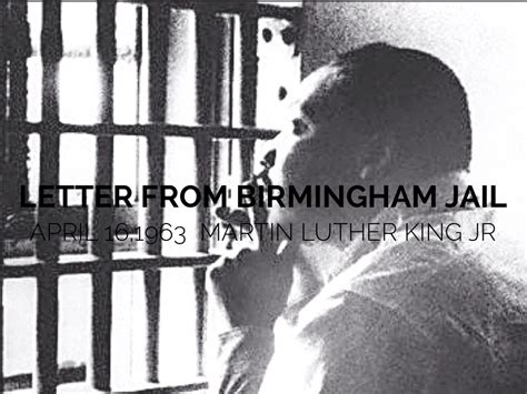 Letter From Birmingham Jail by mariagrimmy