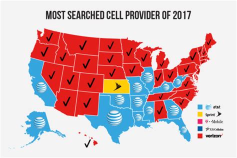 The Most Searched Cell Phone Providers in the United States - Info Carnivore