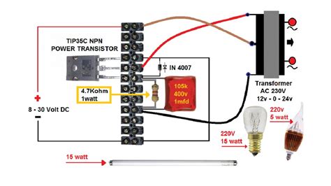 Simple Dc To Ac Inverter Circuit