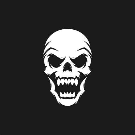 Premium Vector | Skull logo