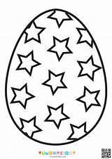 Easter Egg Coloring Pages Cut Out Sheet sketch template