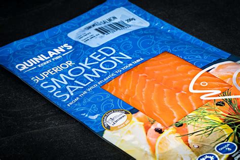 Quinlan's Fish Superior Smoked Salmon- 200g Sliced Pack
