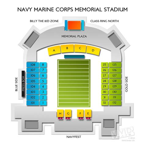 Navy Marine Corps Stadium Seating Chart