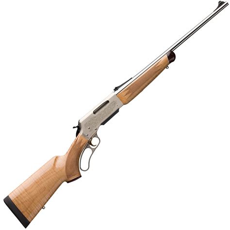 Browning BLR White Gold Medallion Maple/Nickel/Black Lever Action Rifle - 30-06 Springfield ...