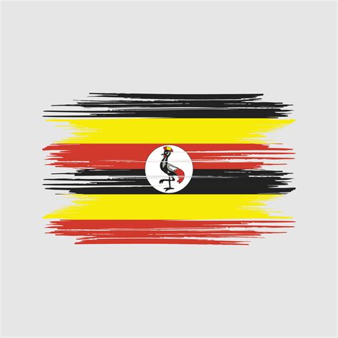 Uganda flag Design Free Vector 11382781 Vector Art at Vecteezy