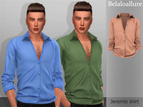 The Sims Resource - Belaloallure_Jeremie shirt