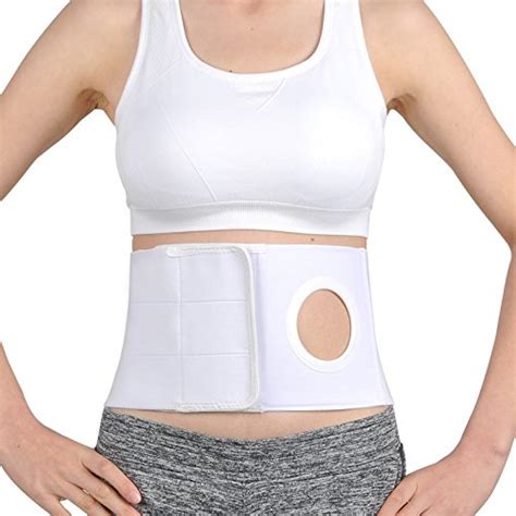 Medical Ostomy Belt Unisex Ostomy Hernia Support Belt Abdominal Binder ...