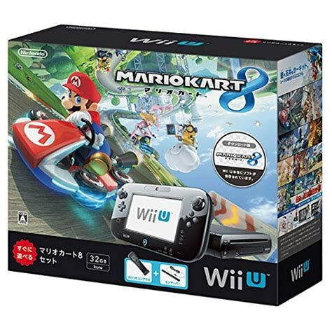 Refurbished Wii U Mario Kart 8 Set Black - Walmart.com - Walmart.com