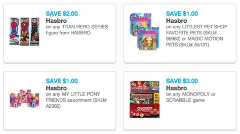 New Printable Toy & Game Coupons! Save Over $85.00 On Brands Like Nerf ...