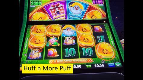 Huff n More Puff Slot for Super Win!! SG Game - YouTube