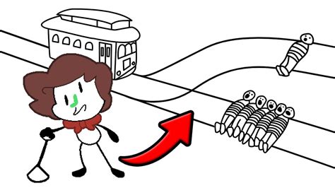 ABSURD TROLLEY PROBLEMS - YouTube