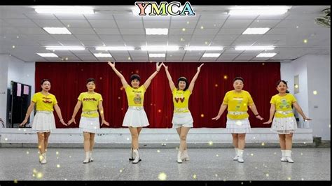 YMCA - Line Dance - YouTube