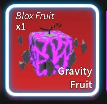 Gravity Fruit Blox Fruit