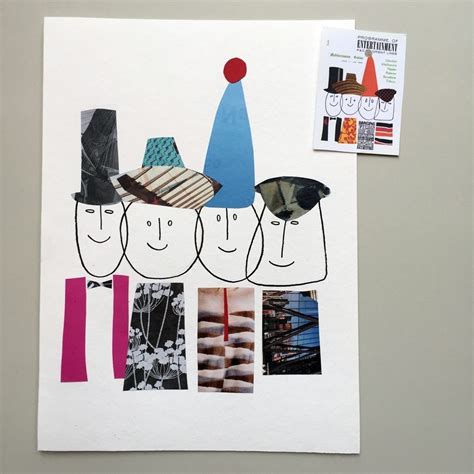 Make A Simple Collage · How To Make A Collages · Art on Cut Out + Keep