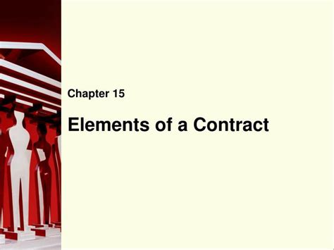 PPT - Elements of a Contract PowerPoint Presentation - ID:600741