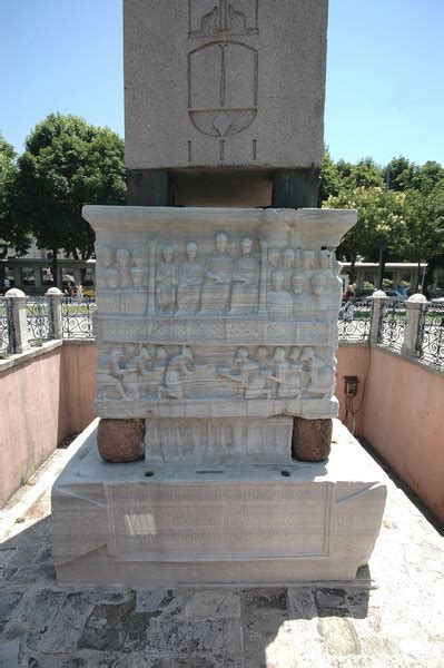 Constantinople, Hippodrome, First Obelisk, northwest part of the pedestal - Livius