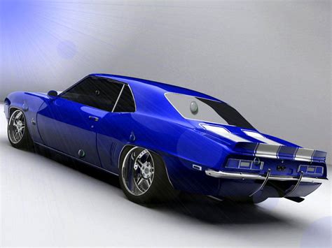 Blue speedy | Camaro, Carro camaro, Muscle cars