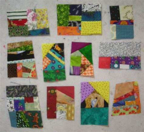 Eat, Sleep, Quilt: Tutorial: Fractured crumb blocks!