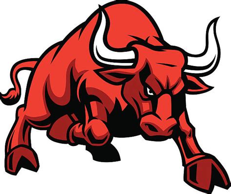 Best Bull Charging Illustrations, Royalty-Free Vector Graphics & Clip ...