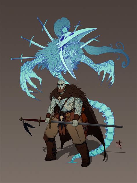 [ART] Raven Tribe Barbarian : r/DnD