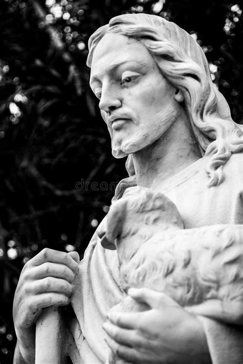 Lamb God Statue Jesus Holding Lamb Stock Photos - Free & Royalty-Free ...