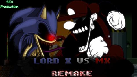 Lord X Vs MX Remake | Sprite Animation - YouTube