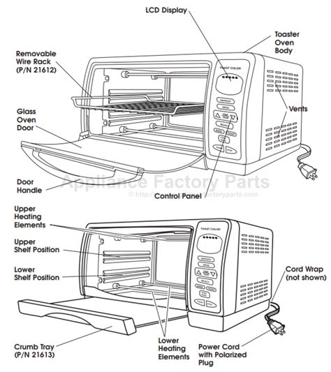 Russell Hobbs RHTCOB328B Parts | Ovens