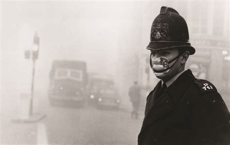 Smog London 1952 Churchill