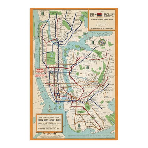 Subway Map Wall Art - Cristy Claudetta