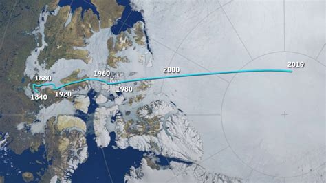 Magnetic North Pole Movement 1840–2019 and the Tussling Magnetic Blobs ...