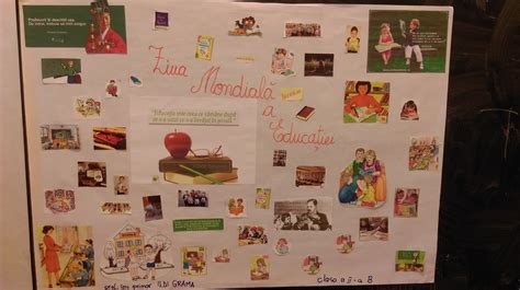 CLASA MEA: Ziua Mondială a educaţiei - 5 octombrie