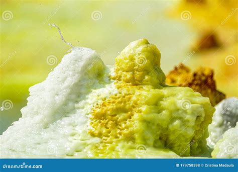 Salt Deposits in Dallol, Danakil Depression, Ethiopia Stock Photo - Image of ethiopia, hottest ...