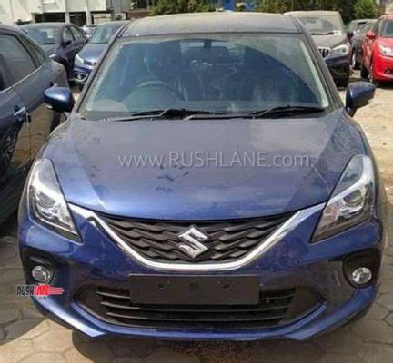 Maruti Baleno facelift arrives at showroom - First undisguised photos