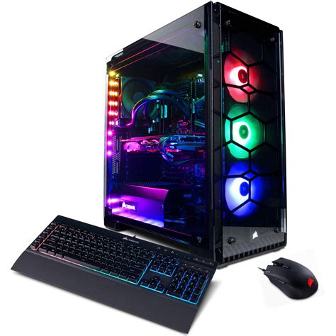 CyberPowerPC Crystal Gaming Series Pro Desktop Computer CCS4000