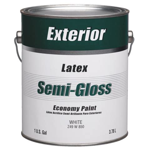Economy Latex Semi-Gloss Exterior House Paint - Walmart.com - Walmart.com