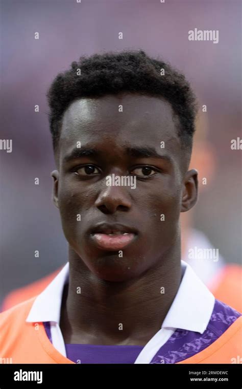 Florence, Italy. August 27, 2023 Michael Kayode (Fiorentina) during the Italian "Serie A" match ...