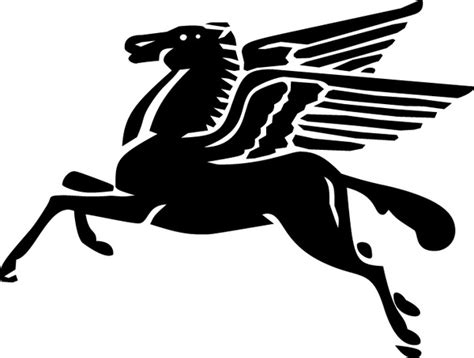 Mobil Pegasus logo Free vector in Adobe Illustrator ai ( .ai ) vector illustration graphic art ...