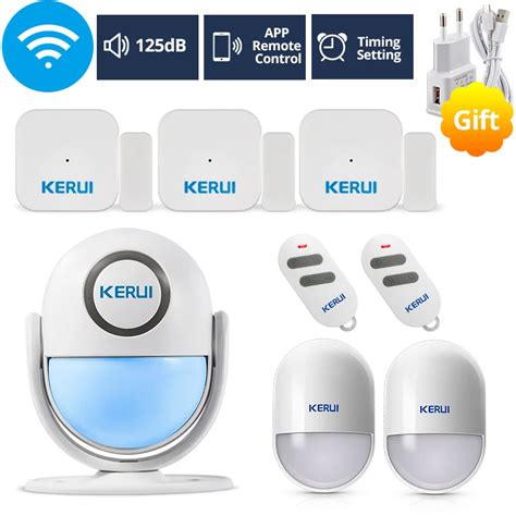 Aliexpress.com : Buy KERUI WIFI Burglar Alarm System Home Security Alarm DIY KIT IOS/Android App ...