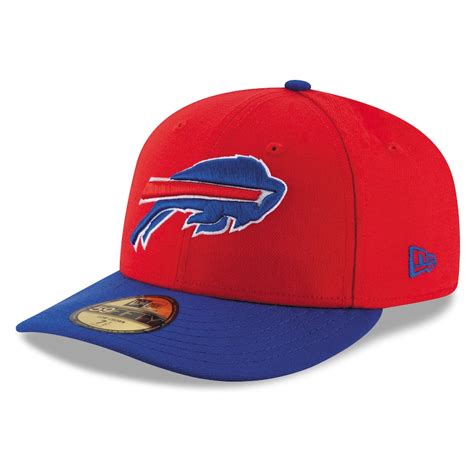 New Era Buffalo Bills Red/Royal 2T Patched Low Profile 59FIFTY Fitted Hat