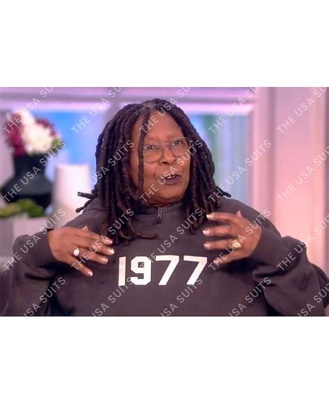 Shop New Trendy The View Today Whoopi Goldberg Hoodie