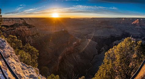 Premium Photo | Sunset at grand canyon