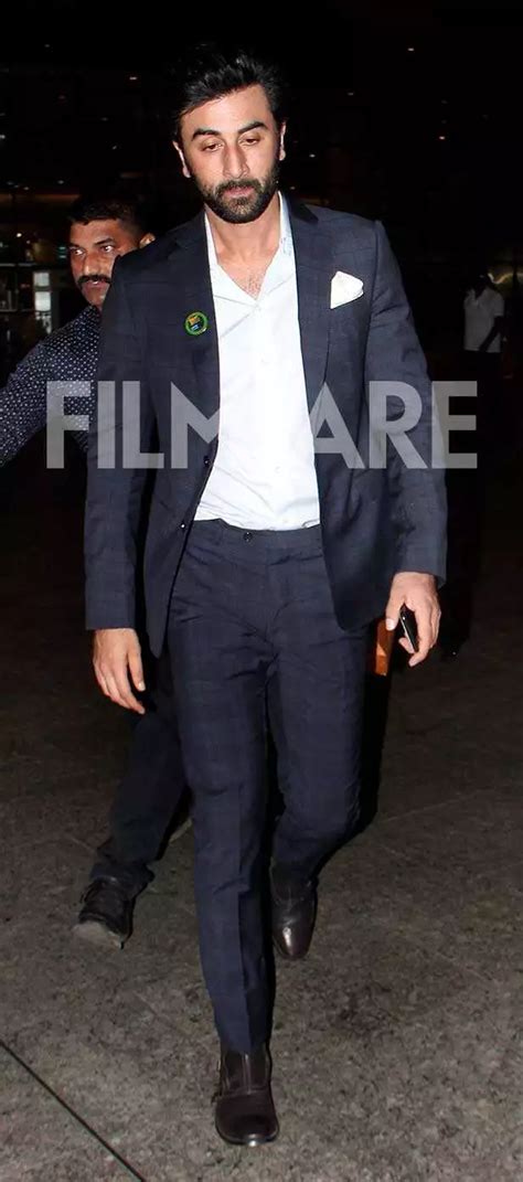 Ranbir Kapoor looks sharp and sexy in a checkered suit | Filmfare.com