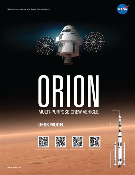 How to make a NASA Orion crew vehicle paper model / Boing Boing