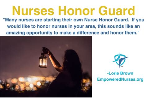 Nurses' Honor Guard - Empowered Nurses