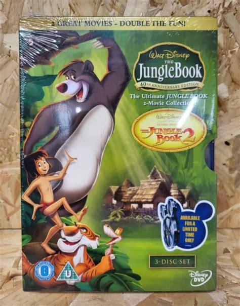 THE JUNGLE BOOK 2 Movie Collection (Disney) DVD (2007) - Brand New ...