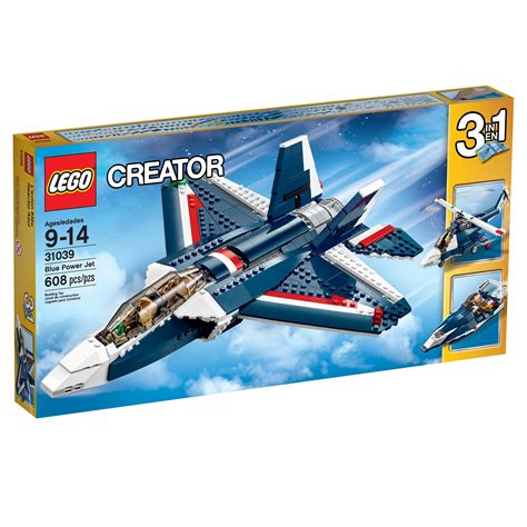 Amazon.com: LEGO Creator 31039 Blue Power Jet Building Kit: Toys & Games