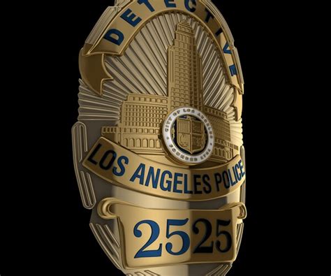 ArtStation - LAPD badge police | Resources